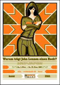 Warum trägt John Lennon einen Rock