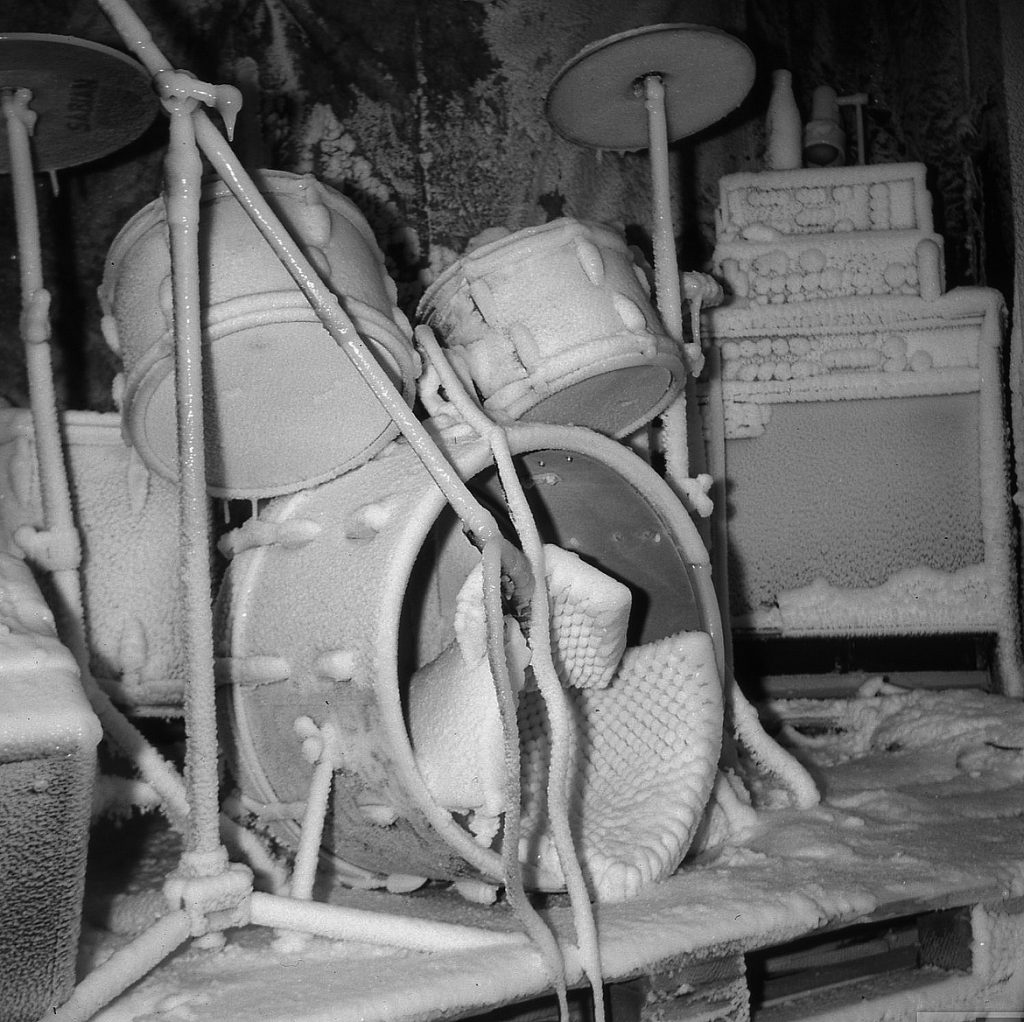 the basement